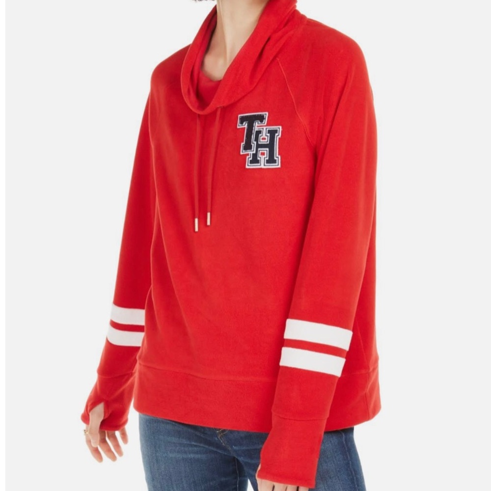 Tommy Hilfiger‎ Sport Red funnel neck fleece